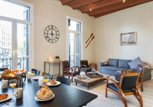 appartement dans le centre de barcelone en location