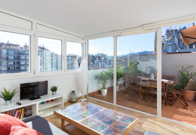 Apartamento en Barcelona - Ático en Sagrada Familia  Apartamento en Barcelona - Ático en Sagrada Familia