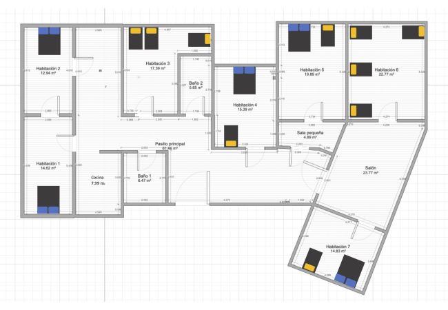Appartement à Barcelona - Appartement sur la Plaza Universidad Appartement à Barcelona - Appartement sur la Plaza Universidad